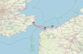 Calais nach Dover und Alternative