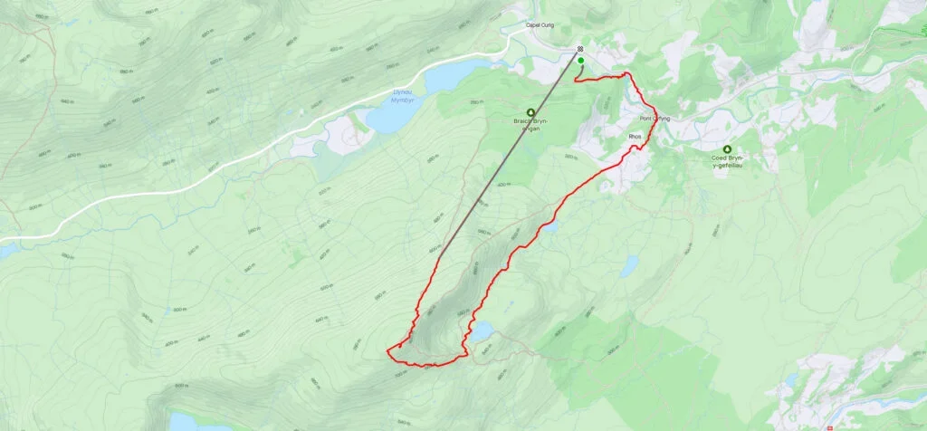 Moel-Siabod-route