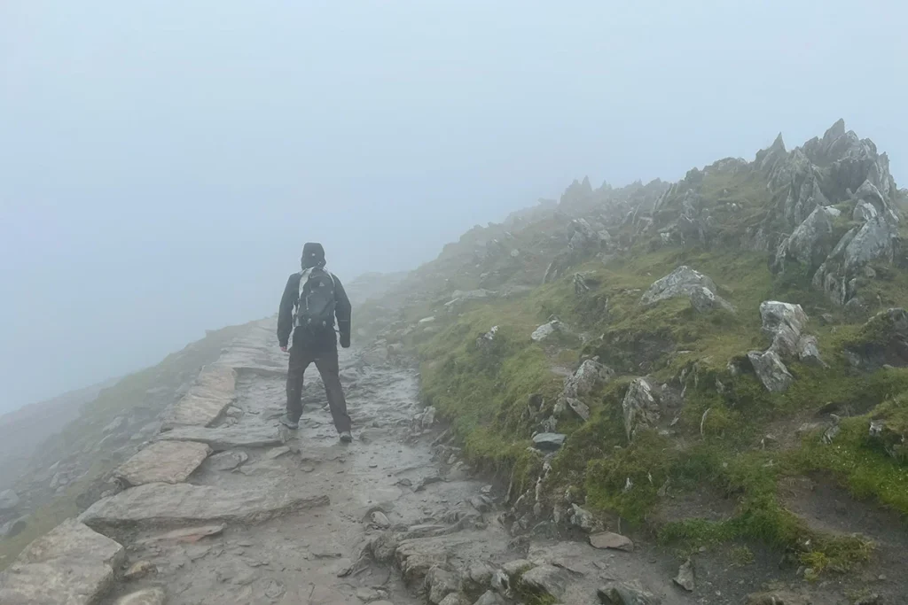 Mount Snowdon Spitze des Berges