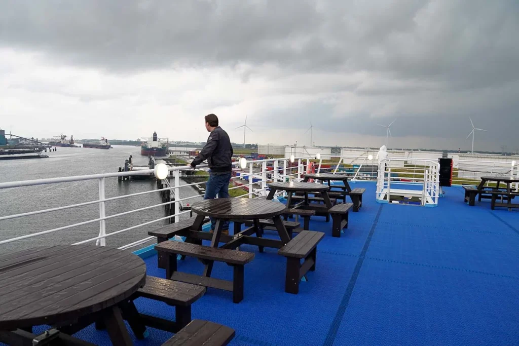 Oberdeck des Pride of Hull Ship