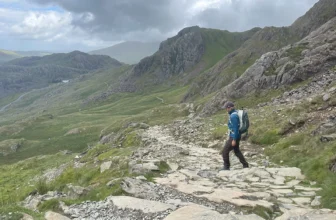 Spaziergang durch Wales Mount Snowdon