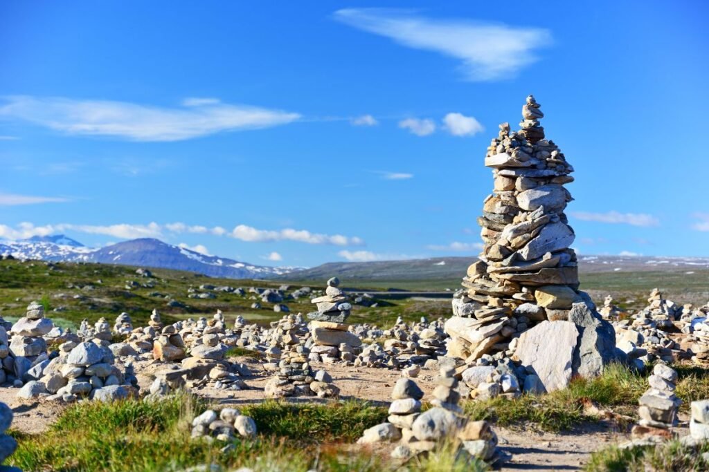 Saltfjellet-Gebirge