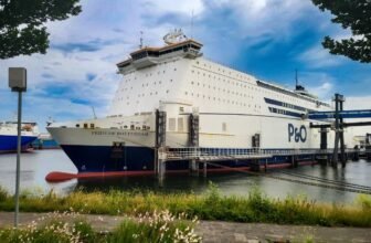 Fähre von Niederlande (Rotterdam) nach England (Hull)