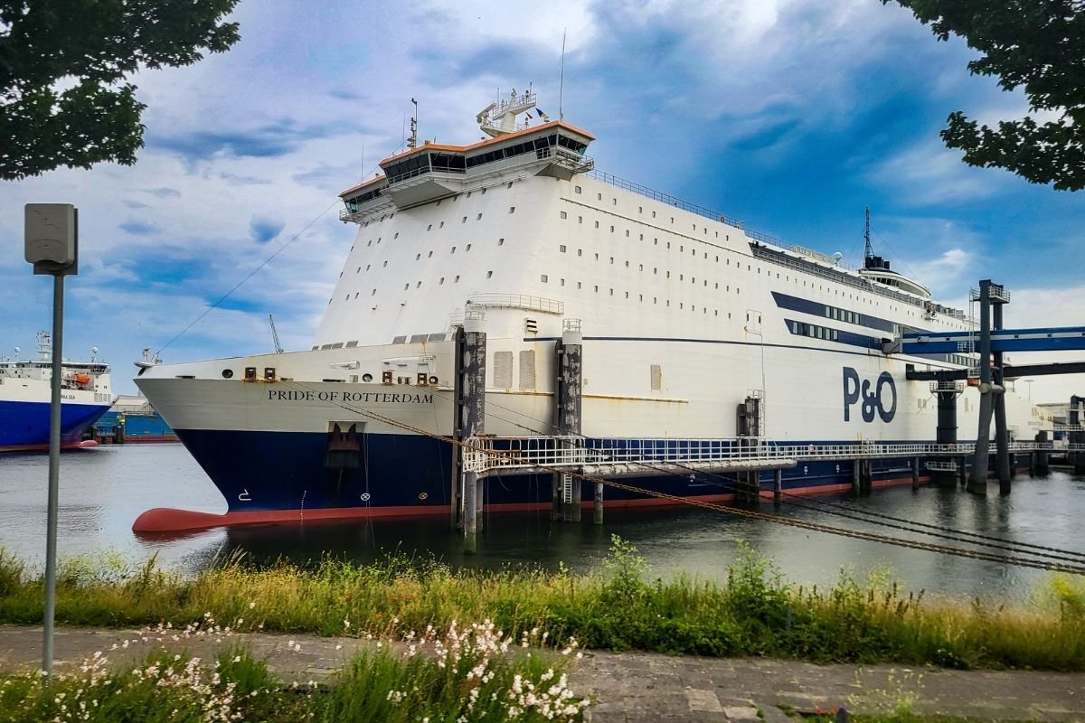 Fähre von Niederlande (Rotterdam) nach England (Hull)