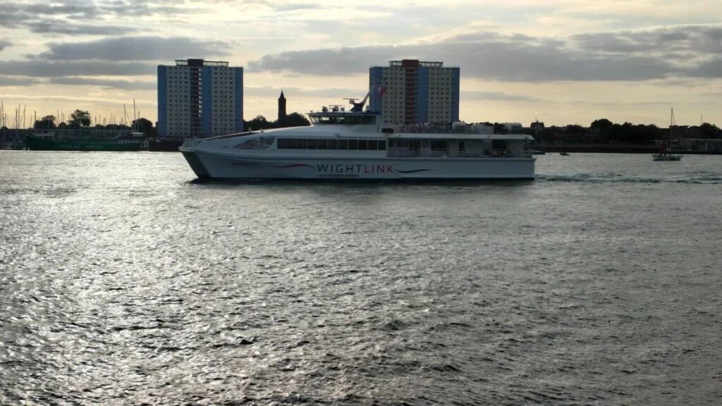 Wightlink-Fähre in Portsmouth – die Fähren zur Isle of Wight
