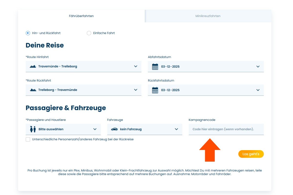 tt line kampagnencode